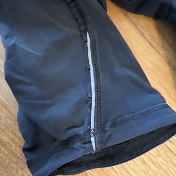 Lululemon Run Fast Free Crop Tight Legging Black Purple High Noon Lilac Dot 6 - Picture 4 of 6